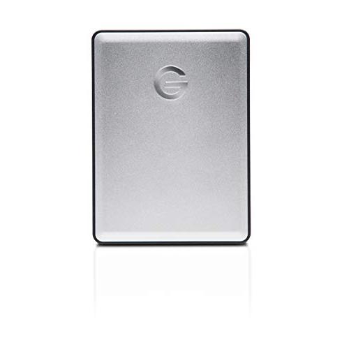 G-Technology 1TB G-DRIVE Mobile USB 3.0 Portable External Hard Drive, Silver - 0G06071