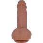 The Thicc DICC by FUKENA - Realistic Dual Density Silicone Dildo, 5.75 Inches Insertable (Light Skin)