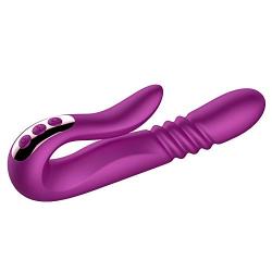 Multi-Speed Powerful Vibration Silicone Big Finger Waterproof Rechargeable Big Size T-Shirt Vibrator psbibra