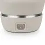 ZNN Folding Electric Skillet Portable Multi Function Hot Pot Dual Voltage Mini Food Grade Silicone Kitchenware Kettle Boiling Water Steamer Travel Dormitory Home