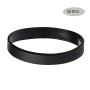 Vitalite Silicone Bracelets Blank Rubber Wristbands,50pcs/Pack Party Accessories