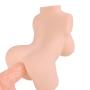 Silicone Sex Dolls Mens Adult Toys, Double Holes Silicone Artificial Ergonomic Design 3D Realistic Lifelike Toys for Men Male with 2 Entries Cup Underwear Toys,Man Self Pleasure Relax,T-Shirt