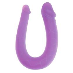 Double Ended Curved Shaft Silicone Toy for Pleasure Awesome 2125