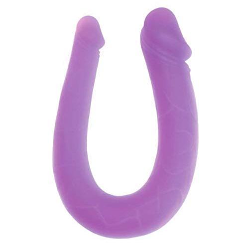 Double Ended Curved Shaft Silicone Toy for Pleasure Awesome 2125