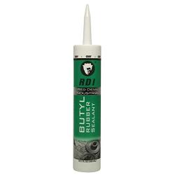 Red Devil 0697GI12 0697GI RD Pro, Gray, 10.1 oz, Case of 12 Butyl Rubber Sealant, Pack, Piece