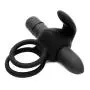 O-GAME Silicone Massage Ring Exercise Double Vibarator Ring Toys for Men