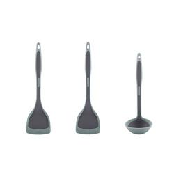 Silicone Kitchen Utensils, Cooking Tool Set, Heat-resistant Silicone Kitchenware, Non-stick Kitchen Baking Tools (Size : B)