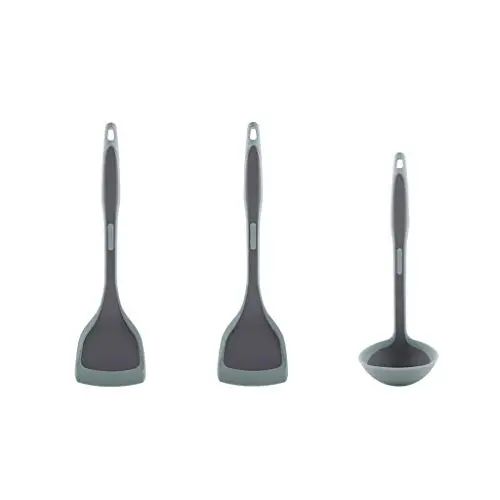 Silicone Kitchen Utensils, Cooking Tool Set, Heat-resistant Silicone Kitchenware, Non-stick Kitchen Baking Tools (Size : B)