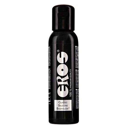 EROS Classic Bodyglide. Super Concentrated Body Gel - Silicon Based Personal Lubricant. Latex Condom Safe, Ultra Long-Lasting Sex Lube Without Parabens or Glycerin ~ 50 mL