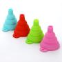 Kitchenware Random Color Feeding Of 10 Mini-silicone Folding And Telescopic Funnels Kitchen supplies