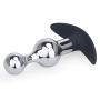 KUKALE Bùtt Plùg Metal + Silicone Out Anāl Plùg Māstürbatōr Pull Sèx Tóy Víbrátor