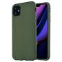 MANLENO iPhone 11 Case, Slim Fit Full Matte Skin Case 1.5mm Thick Soft Flexible TPU Cover Case for iPhone 11 6.1 inch (Hunter Green)