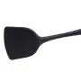 YouCY Long Handled Cooking Spatula Kitchen Baking Tool Shovel Silicone Kitchenware Heat Resistant Utensils For Nonstick Pan Egg Pancake,Black