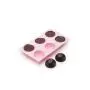Sweetly Does It Silicone Tea Cake Mould 6 Hole, 29.5x17.5cm, Sleeved