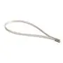 Vktech 100pcs Stainless Steel Exhaust Wrap Coated Locking Cable Zip Ties (11.8 Inch)