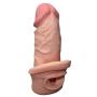 BPOS144 Silicone Ride-On Add 2&quot Male Girth Enlarger Extension Sleeve Enhancer