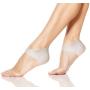 Best Heel Cushion Inserts - 3 PAIRS of Gel Pad Heel Spur Relief Cushions. Inserts for Plantar Fasciitis, Heels Spurs, Achilles Tendon, Foot Support, Blisters, Cracked Skin. For Women and Men. Silicone
