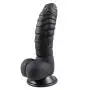 7 inch Realistic Life-Like Silicone-D?ld? Toy, Beginner Trainer Tool (Black)