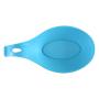New Kitchen Silicone Spoon Rest, Flexible Spoon-Shaped Silicone Kitchen Spoon Holder, Cooking Utensil Rest Ladle Spatula Spoon Holder. SET OF 5 Multi Color