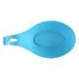 New Kitchen Silicone Spoon Rest, Flexible Spoon-Shaped Silicone Kitchen Spoon Holder, Cooking Utensil Rest Ladle Spatula Spoon Holder. SET OF 5 Multi Color