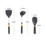 7-Piece Kitchen Utensil Set Silicone Non stick Cooking Utensils for Kitchen Tools Kitchenware Stainless Steel Handle Spatula Set