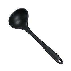 FAMILYA Silicone Shovel Household Silicone Spatula Nonstick Cookware Shovel Cooking Shovel Soup Spoon Set High Temperature Kitchenware (Color : D)