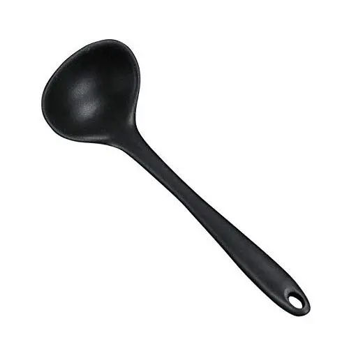 FAMILYA Silicone Shovel Household Silicone Spatula Nonstick Cookware Shovel Cooking Shovel Soup Spoon Set High Temperature Kitchenware (Color : D)