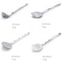 6PCS Kitchen Utensils Heat Resistant Non-Stick Spoon Shovel Fence Easy To Clean Kitchen Tools Silicone Cooking Utensils Set, Kitchenware