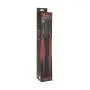KINK By Doc Johnson The Quad Premium Silicone Whip, Black