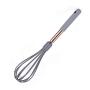 Jdeepued Silicone kitchenware 6-Piece Silicone Kitchen Utensils Cooking Utensils Set for Nonstick Cookware Includes Slotted Turner Whisk Silicone Kitchen Utensils (Color : Gray, Size : 6 Piece Set)