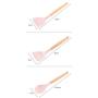 Kitchen Supplies Set of 9 Nonstick Kitchen Cooking Tools Silicone Kitchenware Set Household Wood Handle Spatula Tool Accessories (Color : 03)