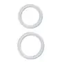 California Exotics Silicone Rings Set, Large and X-Large