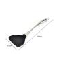 Silicone Kitchenware Stainless Steel Handle Spatula Non-stick Pan High Temperature Shovel Cooking Tool