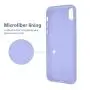 OTOFLY Liquid Silicone Gel Rubber Full Body Protection Shockproof Case for iPhone Xs/iPhone X，Anti-Scratch&Fingerprint Basic-Cases，Compatible with iPhone X/iPhone Xs 5.8 inch (2018), (Light Purple)