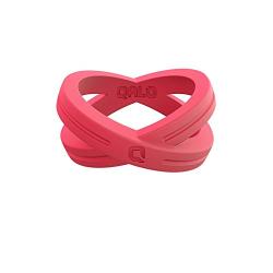 QALO Womens Functional Silicone Rings with Ring Storage Pouch, Tough Q2X Material Flat Collection