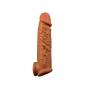 Lycwsd001 Big Silicone Cóndom Reusable Pênnís Sleeve Enlargement Toys for Men Chástity Clítoris Stímulator Pênnís Rings Enjoy at Any Time lycwsd001