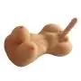 Muajsia Realistic Body Torso Doll 2 in 1 Adult Toy for Man and Woman Friends