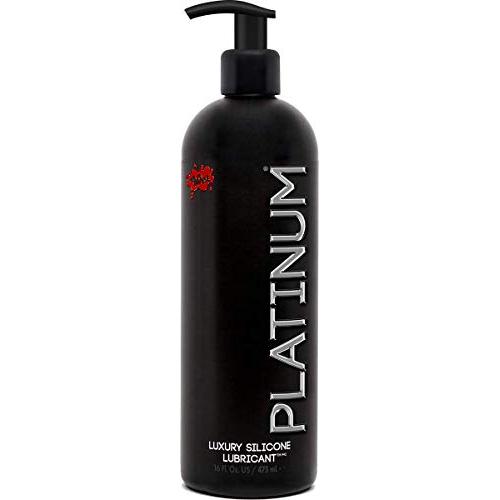 Wet Platinum Lube - Premium Silicone Based Personal Lubricant, 15.7 Ounce