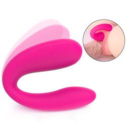 U-Shape Couples Pleasure Toys with Oral-Sucking & Cli-Stimulator Silicone USB Rechargeable Waterproof Six Things for Adult Women&Men Toys for Couple