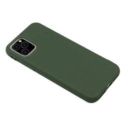 MUNDULEA Compatible iPhone 11 Case,Slim Fit Full Matte Cases Soft Flexible TPU Rubber Green Cover Compatible iPhone 11 (Green)