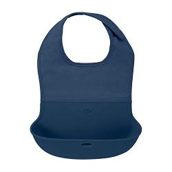 OXO Tot Roll-Up Bib 2 Pack Gray/Navy