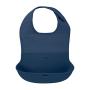 OXO Tot Roll-Up Bib 2 Pack Gray/Navy