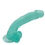 26 cm Silicone Waterproof Tools for Women with Strong Suction Cup Hands Free - Thick and Strong Massager