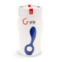 G pop Royal Blue G Spot Stimulator - Premium Quality Hypoallergenic Silicone Massager Remote Control Vibrator - Adult Sex Toys by G vibe