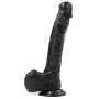 MXJYB Waterproof Silicone Material Lifelike Suction Cup D?`ld.?s for Female Beginners(10inch) MXJYB (Color : Black)
