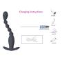 Man Víb`r``át??g Aāl Beads Ví`brát`ór Silicone 10 Modes Pr`?st`āte Massager S`èx T`oys for Women