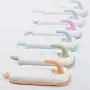 MOVEmen Hook 6PCS Cartoon Anime Cute Wall Hook Seamless Reusable Scratch Wall Hook for Kitchen Bathroom Jewelry Stand Bathroom Storage Hook Kitchenware Shelf Keychain Hook Wallet Handbag Hook