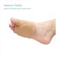 NatraCure Gel Metatarsal Pads - 1 Pair - with Metatarsalgia Forefoot Cushion - for Ball of Foot Pain Relief - (Sizes: Small/ Medium to Large / X-Large)