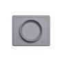 ezpz Mini Bowl - One-Piece Silicone placemat + Bowl (Gray)