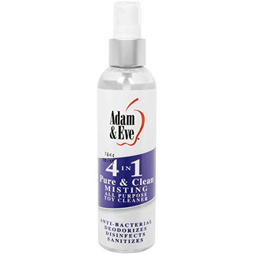 Adam and Eve 4 In 1 Pure And Clean Misting All Purpose Toy Cleaner 4 Ounce